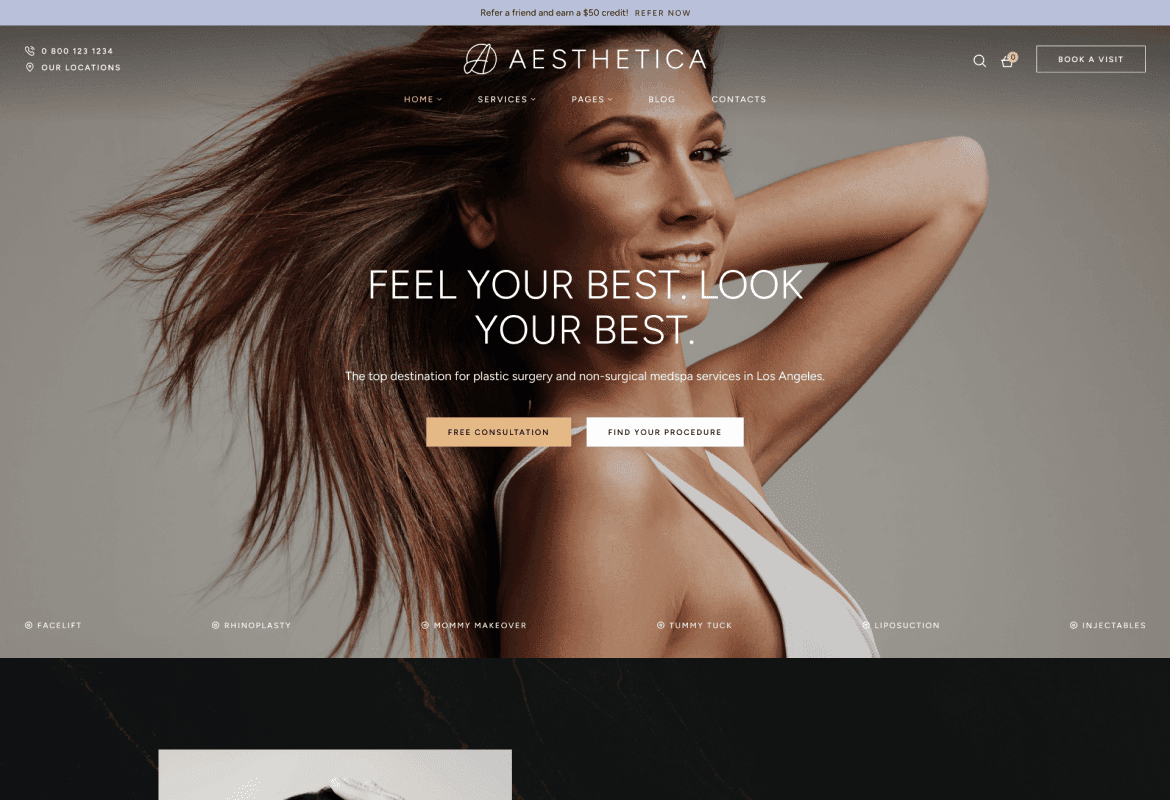Aesthetica - Beauty Clinic WordPress Theme (1)