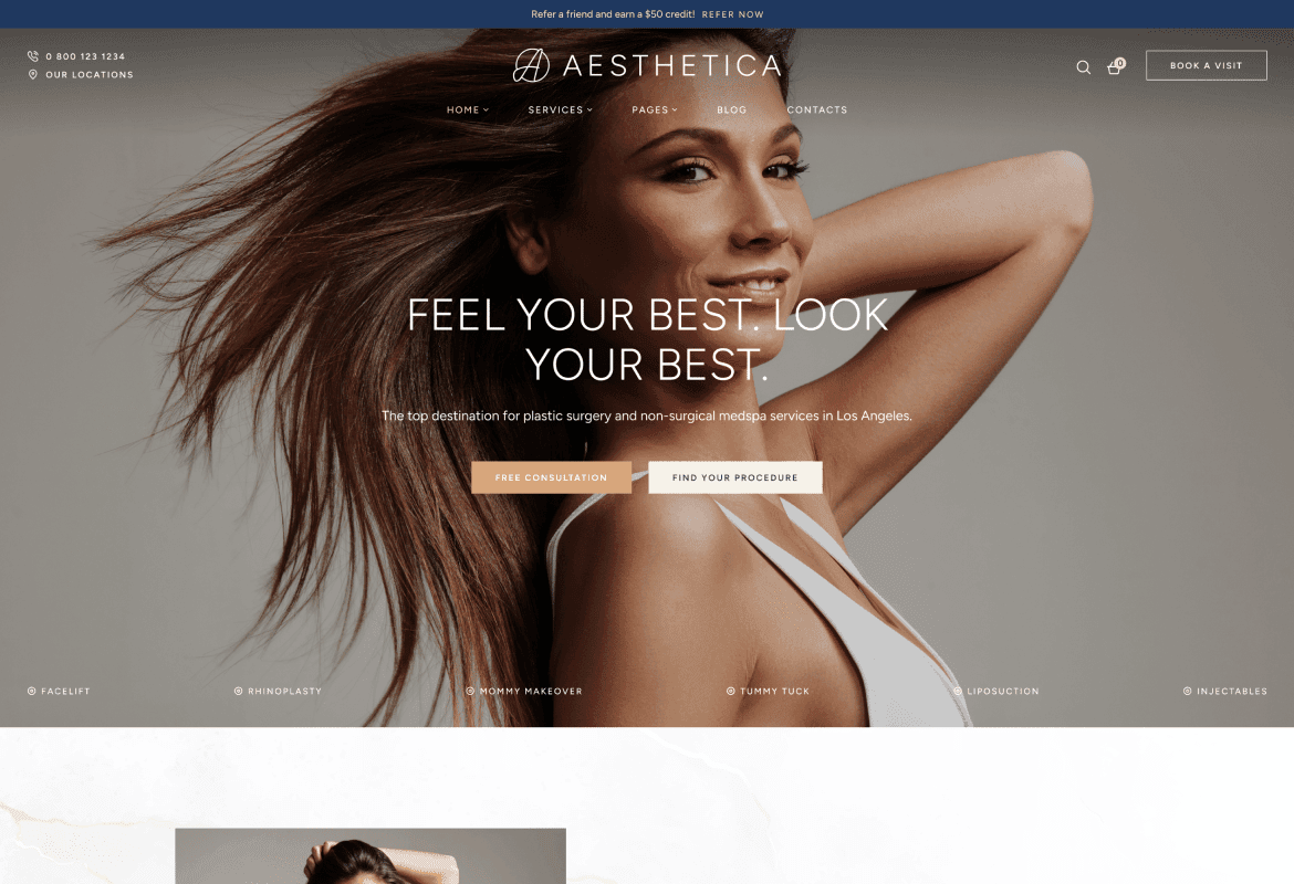 Aesthetica - Beauty Clinic WordPress Theme (2) Aesthetica - Beauty Clinic WordPress Theme