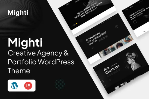 Mighti - Creative Agency & Portfolio WordPress Theme