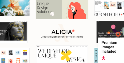 Alicia Elementor Portfolio Theme