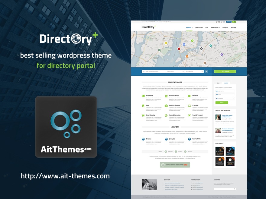 AIT Directory Plus WordPress Theme