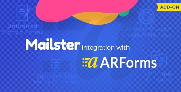 ARForms – Mailster Integration