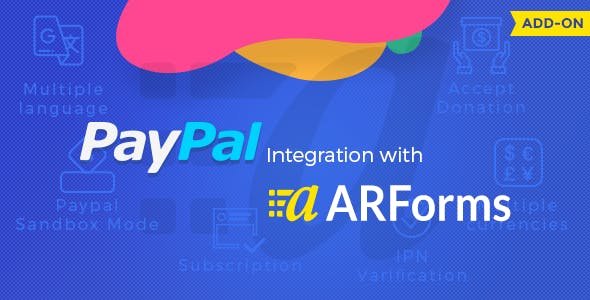 ARForms – PayPal Addon