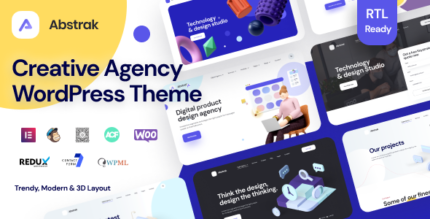 Abstrak Creative Agency Them