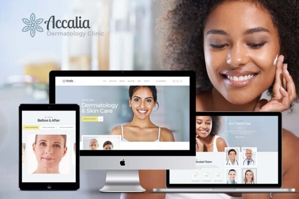 Accalia – Dermatology Clinic & Cosmetology Center Medical WordPress Theme