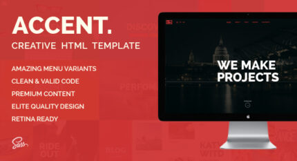 Accent v1.1.1 – Creative Responsive WordPress Theme