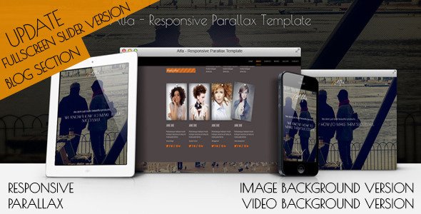 Alfa – Responsive OnePage WordPress Theme