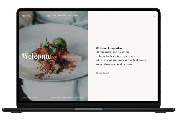 Aperitive-Wordpress Theme For restaurant