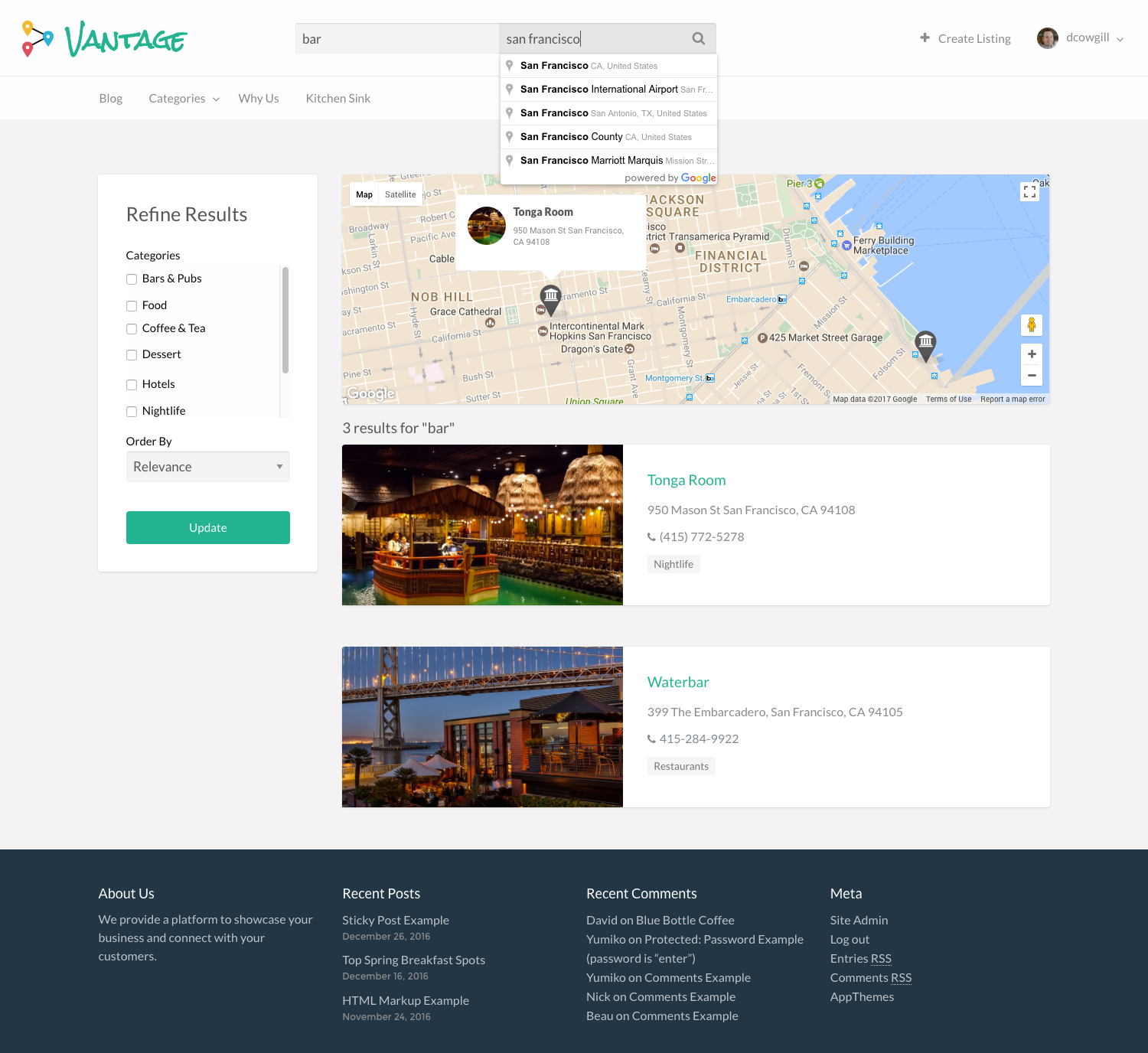 AppThemes Vantage Premium WordPress Theme