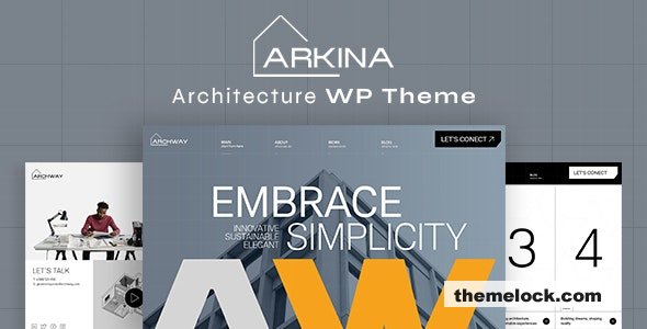 Arkina Architecture WordPress Theme