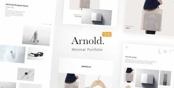 Arnold – Minimalist WordPress Theme