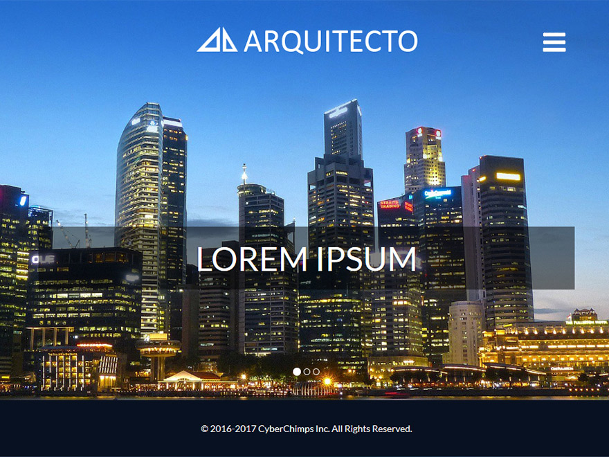 Arquitecto WordPress Theme