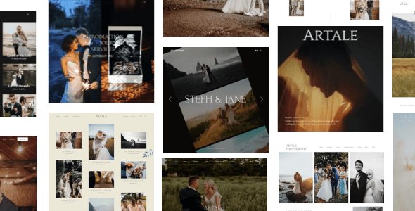 Artale – Wedding Photography WordPress