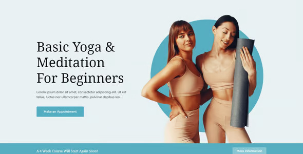 Asaya – Yoga and Meditation Elementor Kit