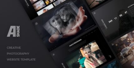 Ashade – Photography WordPress Theme