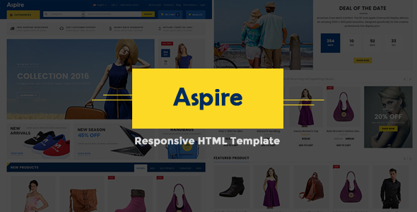 Aspire – Multipurpose Responsive WooCommerce WP Theme