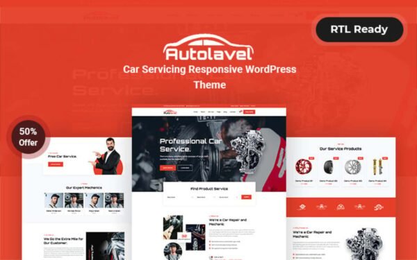 Autolavel – Car service Responsive WordPress Theme