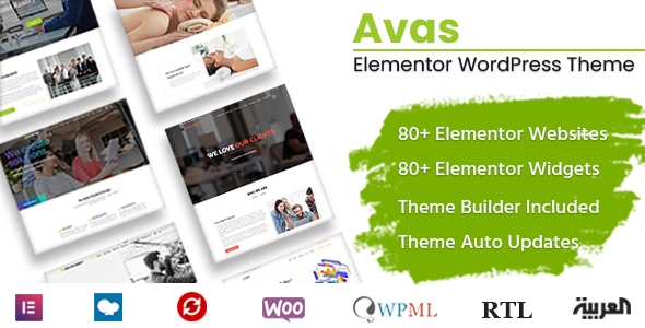 Avas Theme – MultiPurpose WordPress Theme