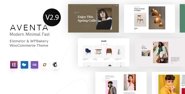 Aventa Minimal WooCommerce theme