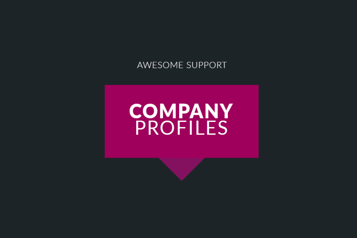 Awesome Support Company Profiles
