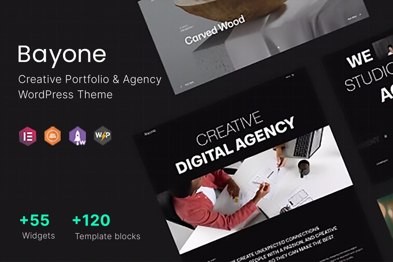 Bayone – Creative Agency & Portfolio WordPress Theme