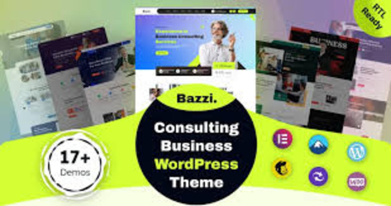 Bazzi – Business Consulting WordPress Theme