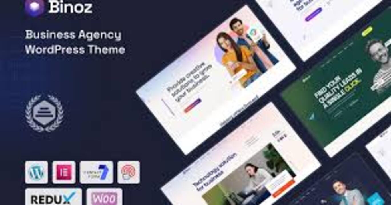 Binoz - Business Agency WordPress Theme