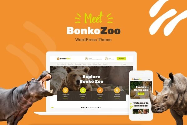 Bonko – Safari & Zoo WordPress Theme