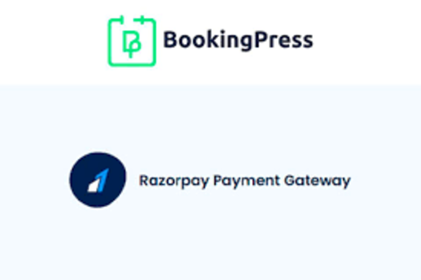 BookingPress – Razorpay Payment Gateway Addon