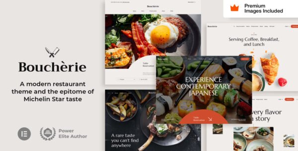 Boucherie – Steakhouse Restaurant and Café WordPress Theme