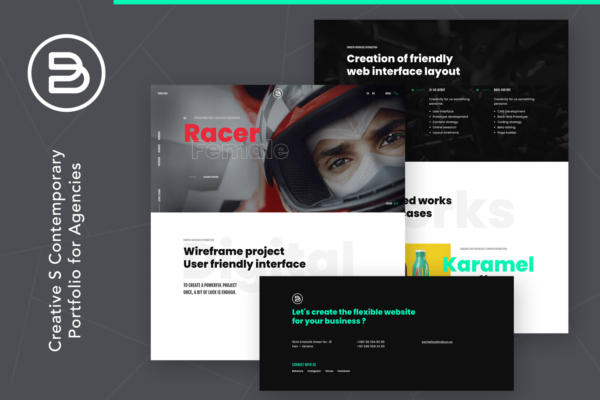 Brabus Contemporary Portfolio Theme for Agencies