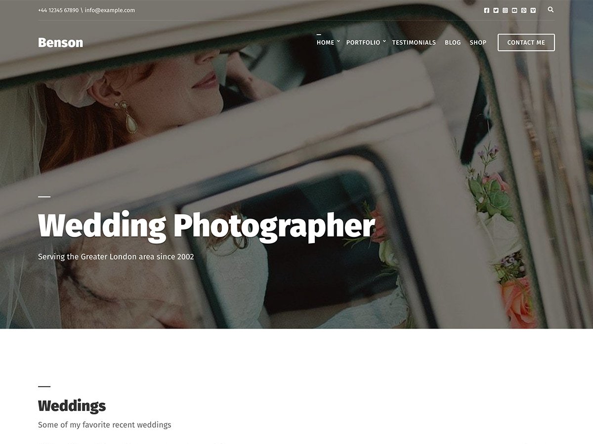 CSS Igniter Benson WordPress Theme
