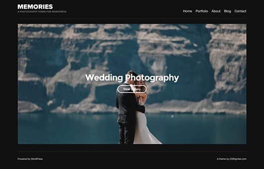 CSS Igniter Memories WordPress Theme