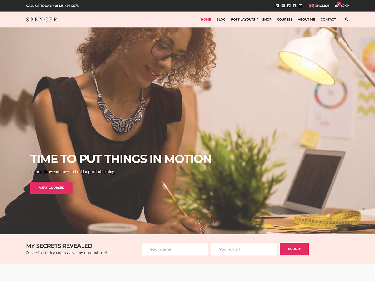 CSS Igniter Spencer WordPress Theme