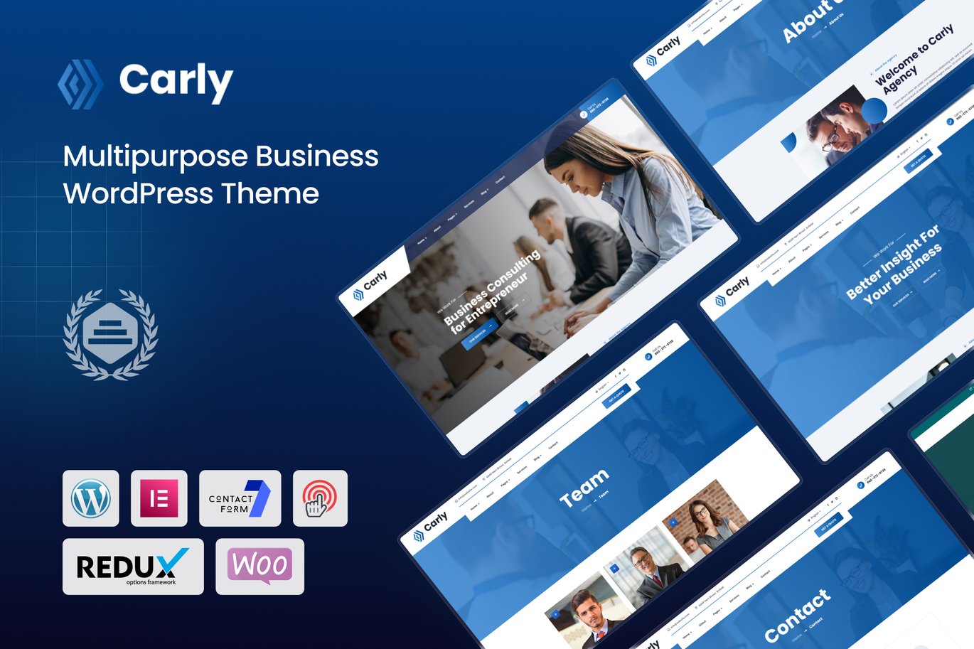 Carly – Multipurpose Business WordPress Theme