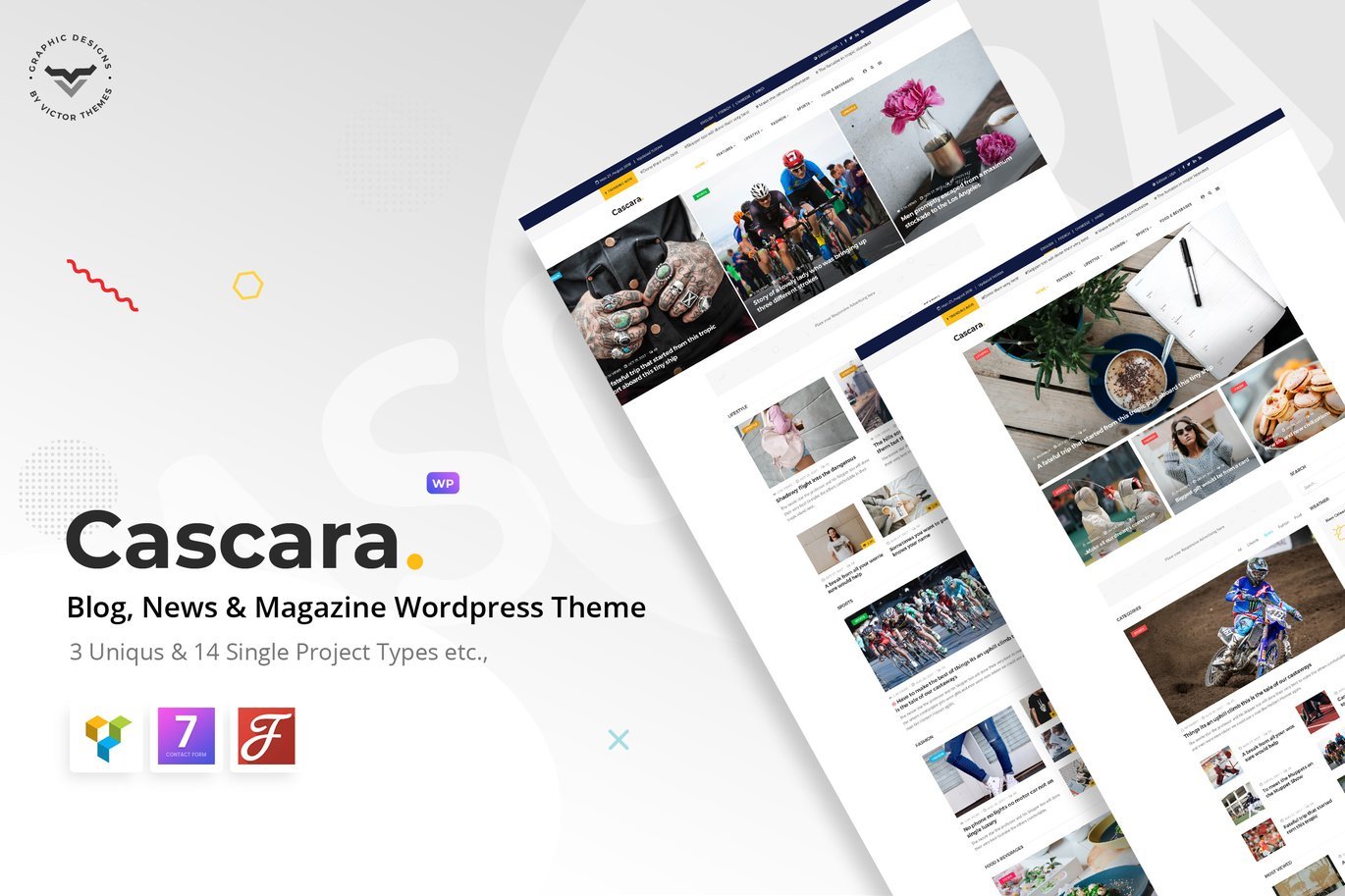Cascara – Blog, News & Magazine WordPress Theme