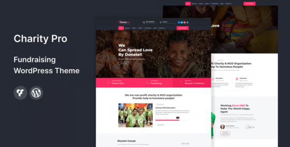 Charity Pro - Fundraising WordPress Theme