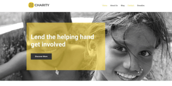 Charity Pure CyberChimps - Theme