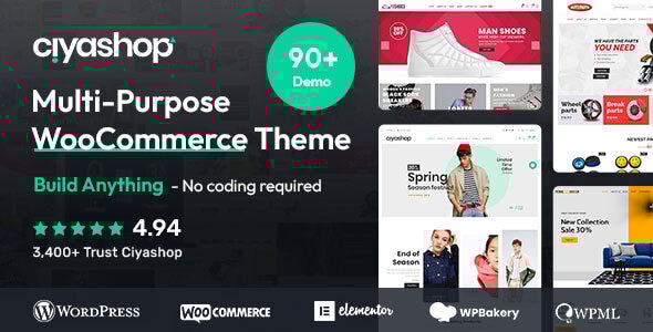 CiyaShop – Multipurpose WooCommerce Theme