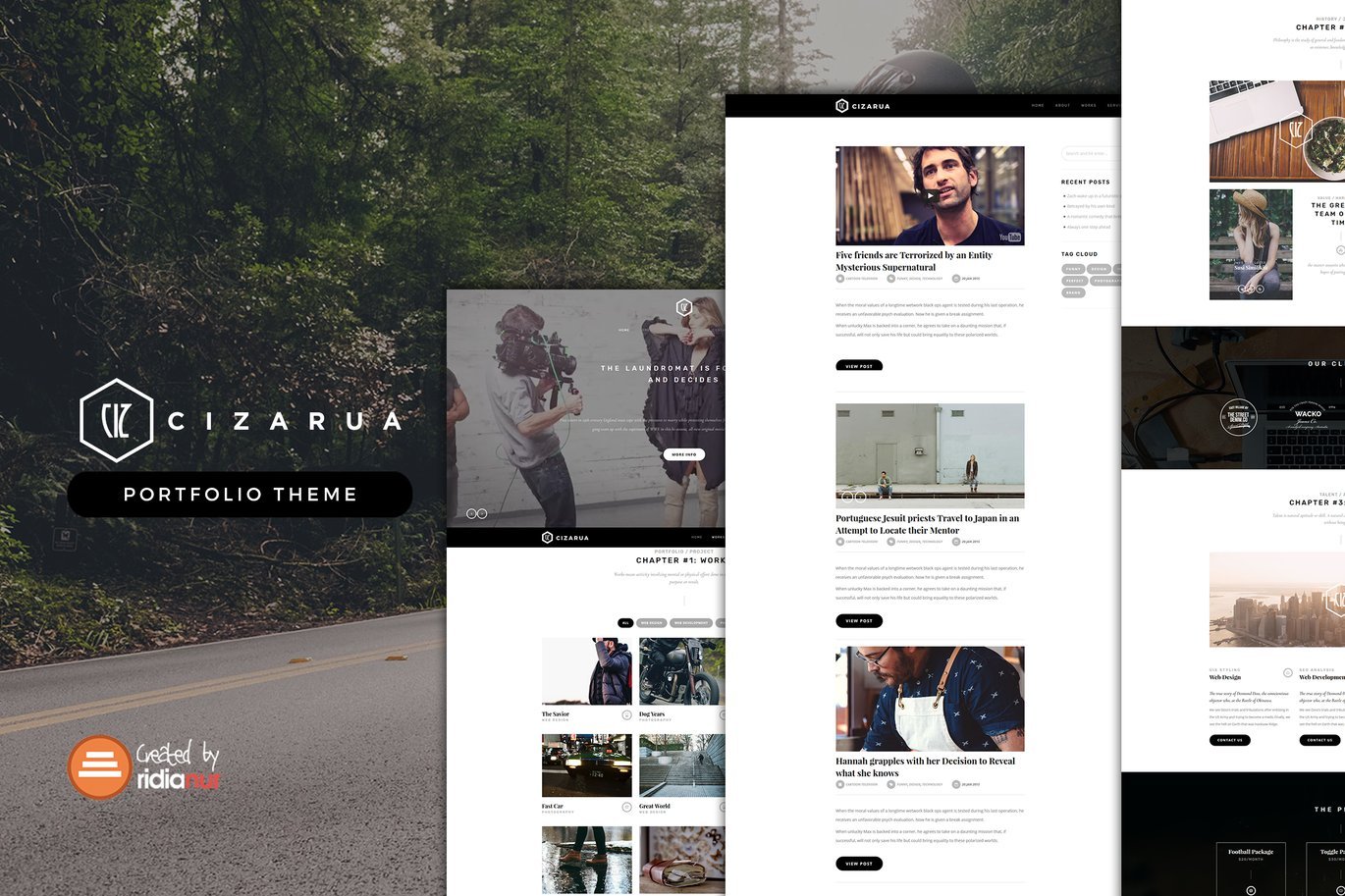Cizarua WordPress Theme