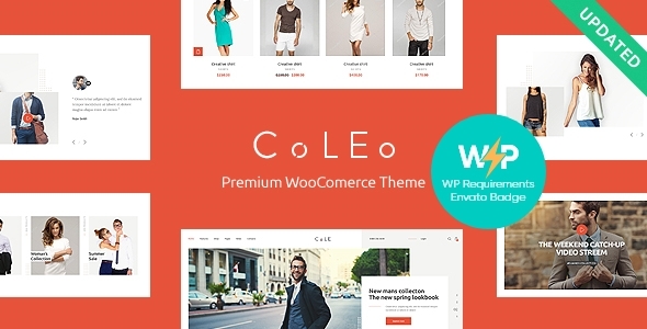 Coleo – A Stylish Fashion Clothing Store WordPress Theme