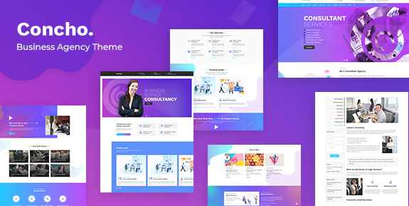 Concho – Consulting Services WordPress Theme