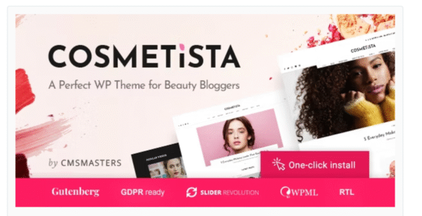 Cosmetista – Beauty & Makeup Theme