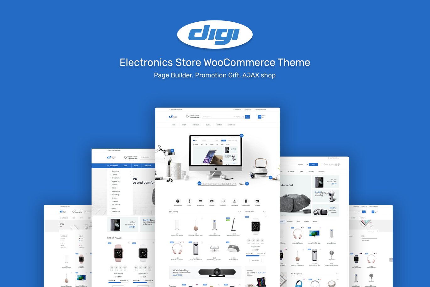 Digi – Electronics Store WooCommerce Theme