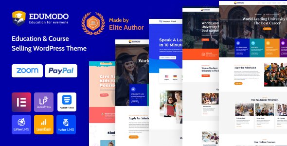 Education WordPress Theme Edumodo