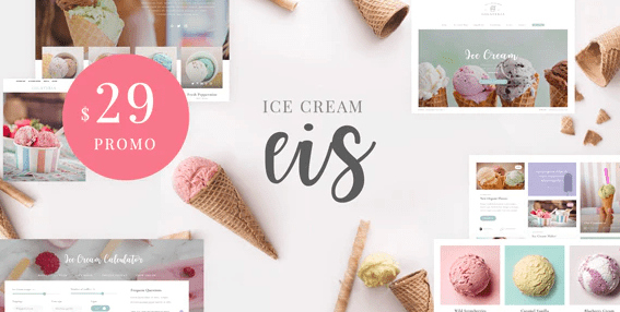 Eis – Ice Cream Shop WordPress Theme