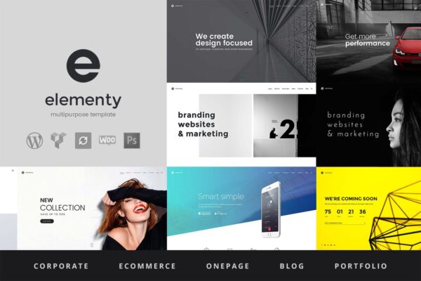 Elementy – Multipurpose WordPress Theme