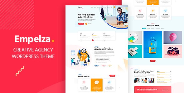 Empelza – Creative Agency & Portfolio WordPress Theme