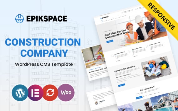 Epikspace – Industry and Construction WordPress Theme