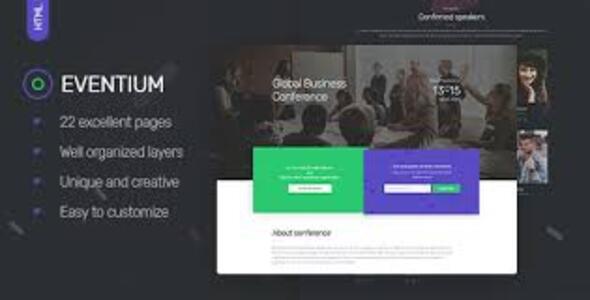 Eventium – Responsive Event WordPress Theme